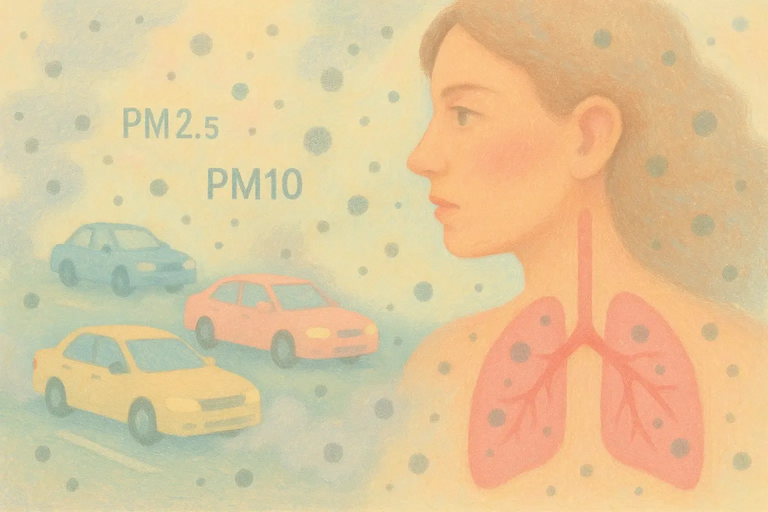 Feinstaub durch Verkehr: Wie PM2.5 und PM10 unsere Gesundheit gefährden
