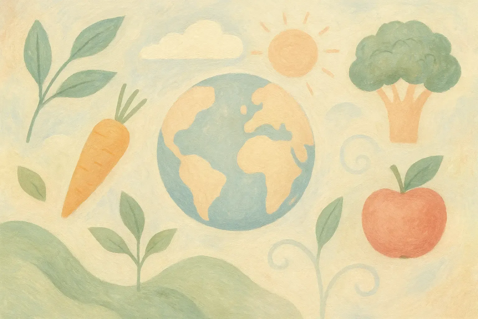 Klimafreundliche Ernährung 2025: Wie unser Essen das Klima beeinflusst