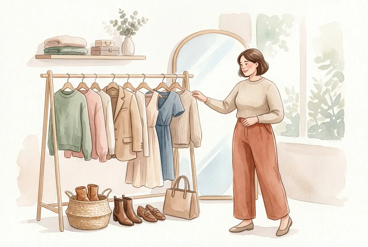 Capsule Wardrobe erstellen: Weniger Kleidung, mehr Stil