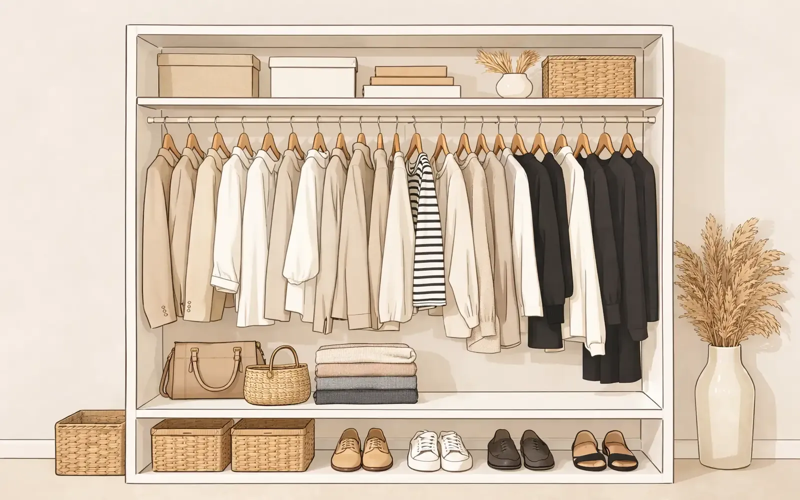 Capsule Wardrobe Damen: Die perfekte Basisgarderobe für Frauen