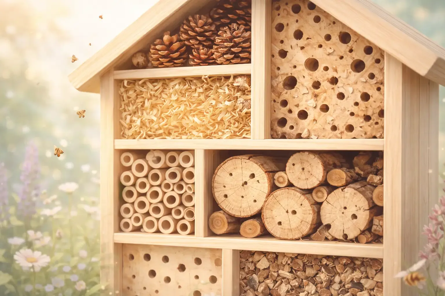 Insektenhotel Füllmaterial: Was wirklich hilft