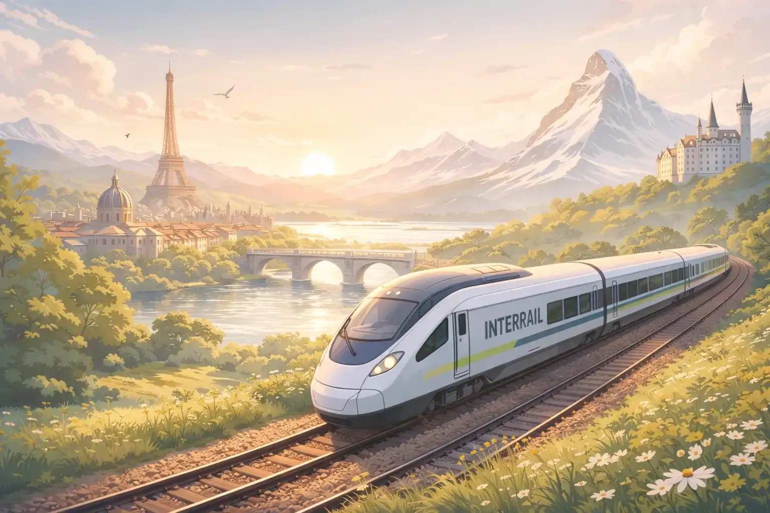 Interrail Routen: Die schönsten Zugstrecken durch Europa