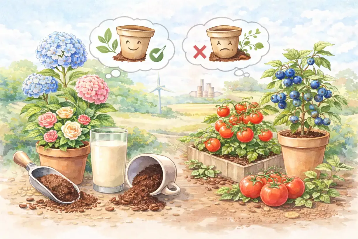 Kaffeesatz als Dünger: Welche Pflanzen profitieren – und welche nicht