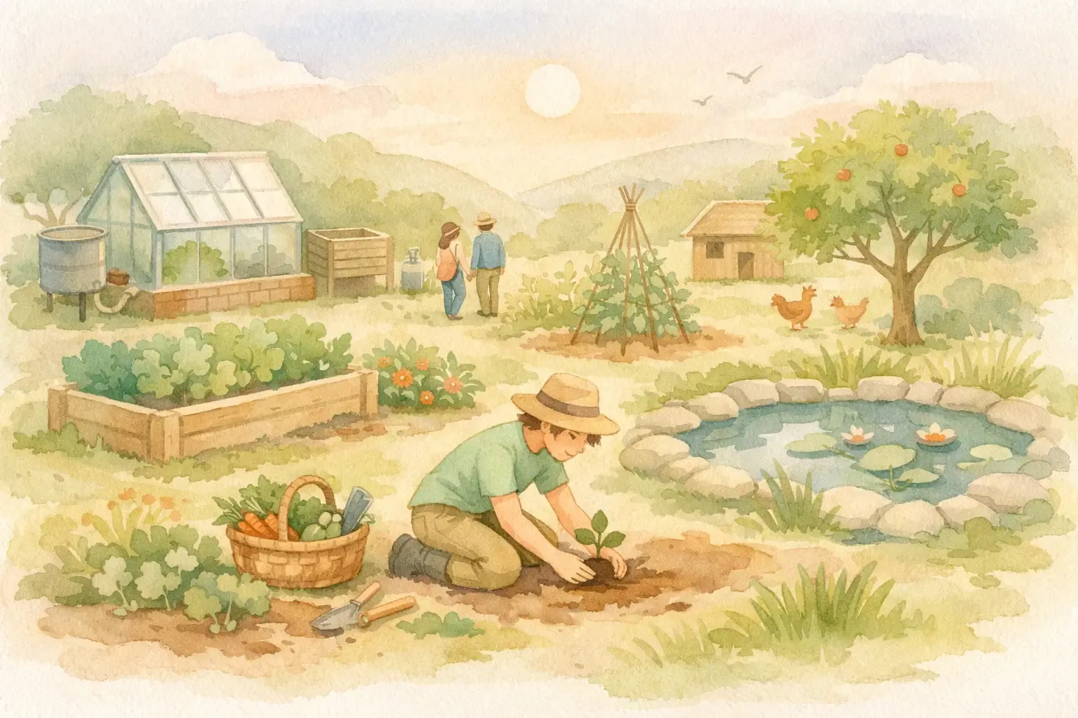 Permakultur für Anfänger: Die ersten Schritte